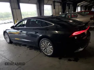 2019 Audi A7 Premium Plus with VIN WAUR2AF22KN052569, listed as a Copart auction lot 72126934 with 74,366 mi miles and Salvage Title. Bid and sale history available at carsss.com. Image 2.