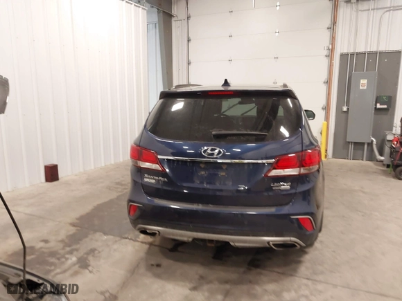 2017 Hyundai Santa Fe Limited Ultimate with VIN KM8SRDHF6HU206583, listed as a IAAI auction lot 41344261 with 167,766 mi miles. Bid and sale history available at carsss.com. Image 17.