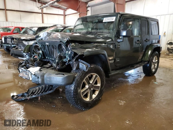 2011 Jeep Wrangler Unlimited Sahara with VIN 1J4BA5H17BL592752, listed as a Copart auction lot 83344334 with 176,259 mi miles and Clean Title. Bid and sale history available at carsss.com. Image 1.