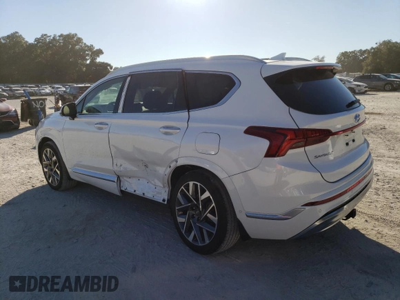 2022 Hyundai Santa Fe Calligraphy with VIN 5NMS54AL2NH422370, listed as a Copart auction lot 71980322 with 11,053 mi miles. Bid and sale history available at carsss.com. Image 2.