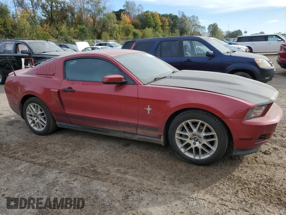 2012 Ford Mustang V6 Premium with VIN 1ZVBP8AMXC5219508, listed as a Copart auction lot 74293984 with 95,873 mi miles and Clean Title. Bid and sale history available at carsss.com. Image 4.