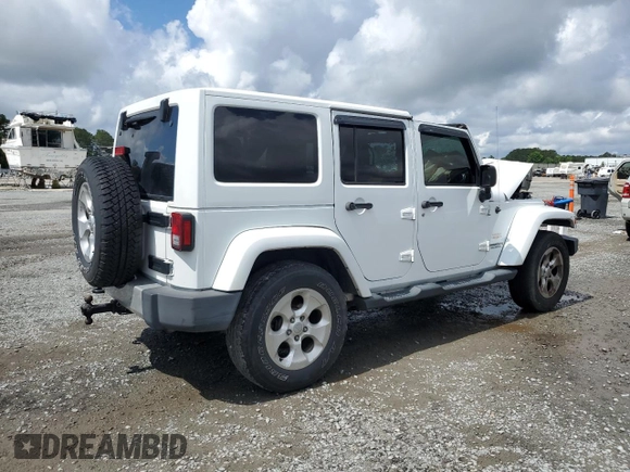 2013 Jeep Wrangler Unlimited Sahara with VIN 1C4HJWEG1DL516784, listed as a Copart auction lot 56382805 with 205,874 mi miles and Salvage title. Bid and sale history available at DreamBid. Image 3.