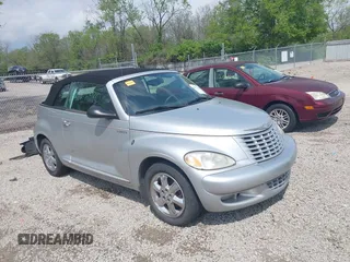 2005 Chrysler PT Cruiser Touring with VIN 3C3EY55E35T297313, listed as a IAAI auction lot 42177380 with 87,677 mi miles and . Bid and sale history available at DreamBid. Image 1.
