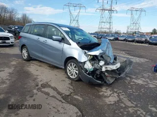 2012 Mazda 5 Sport with VIN JM1CW2BL1C0101938, listed as a IAAI auction lot 41803421 with Not Provided miles. Bid and sale history available at carsss.com. Image 1.