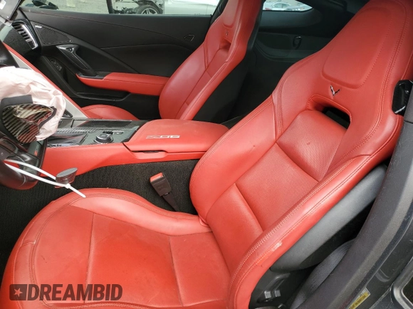 2018 Chevrolet Corvette Z06 2LZ z VIN 1G1YS2D64J5600282, wystawiony jako Copart lot #56250545 z przebiegiem Nie podano mil oraz Szkoda całkowita • Salvage title. Historia ofert i sprzedaży dostępna na DreamBid. Obrazek 10.