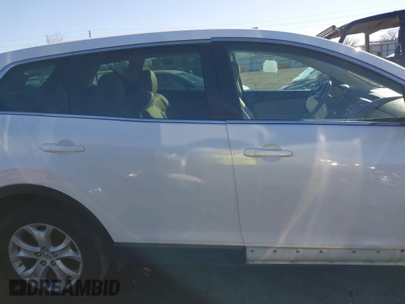 2012 Mazda CX-9 Sport with VIN JM3TB3BV3C0364362, listed as a IAAI auction lot 41208203 with Not Provided miles and . Bid and sale history available at DreamBid. Image 13.