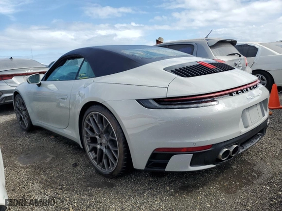 2022 Porsche 911 Carrera S with VIN WP0CB2A9XNS245285, listed as a Copart auction lot 74853254 with 0 mi miles and Non Repairable. Bid and sale history available at carsss.com. Image 2.