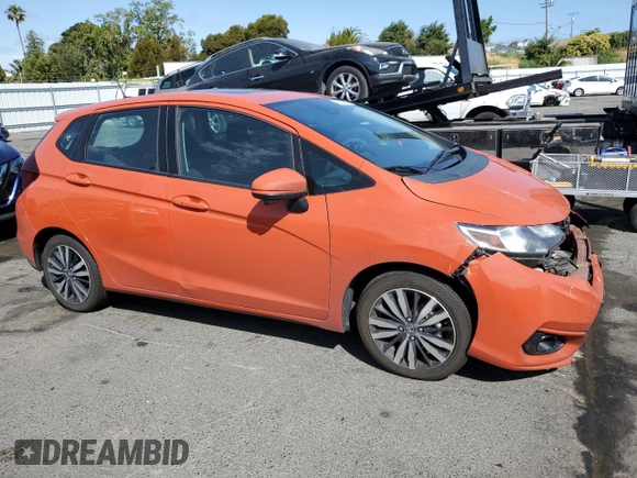 2018 Honda Fit EX with VIN 3HGGK5H87JM715373, listed as a Copart auction lot 62416475 with Not provided miles and Clean title. Bid and sale history available at DreamBid. Image 4.