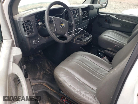 2010 Chevrolet Express Cargo Van with VIN 1GCUGADX5A1176855, listed as a Copart auction lot 49880964 with 198,739 mi miles and Salvage Title. Bid and sale history available at carsss.com. Image 8.