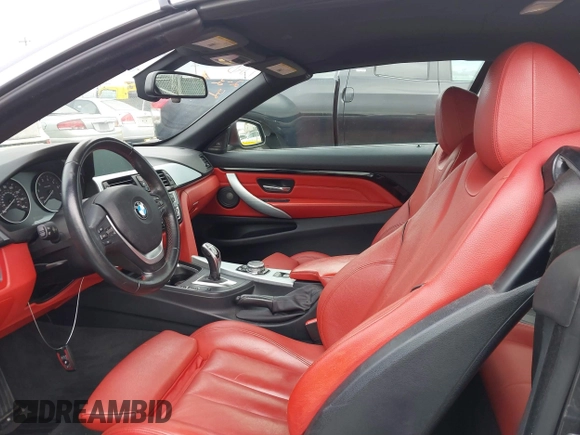 2015 BMW 4 Series 428i with VIN WBA3V7C54FP772531, listed as a IAAI auction lot 41487899 with 90,893 mi miles. Bid and sale history available at carsss.com. Image 5.