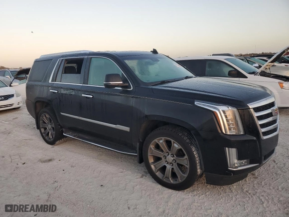 2016 Cadillac Escalade Luxury Collection with VIN 1GYS3BKJ6GR325012, listed as a Copart auction lot 77268684 with 0 mi miles and Salvage Title. Bid and sale history available at carsss.com. Image 4.