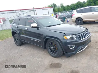 2014 Jeep Grand Cherokee Limited with VIN 1C4RJFBG4EC450774, listed as a IAAI auction lot 42507715 with 126,431 mi miles and . Bid and sale history available at DreamBid. Image 1.