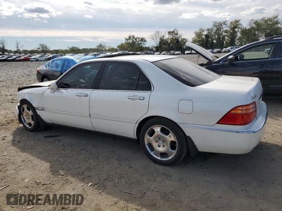 2000 Acura RL with VIN JH4KA9652YC011717, listed as a Copart auction lot 75488054 with 255,352 mi miles and Salvage Title. Bid and sale history available at carsss.com. Image 2.