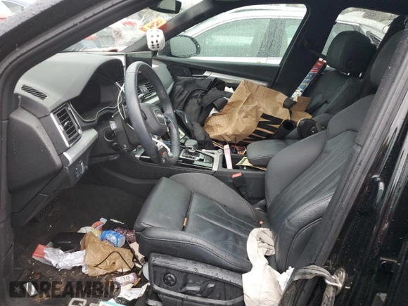 2021 Audi Q5 Sportback Premium Plus with VIN WA15AAFY3M2075401, listed as a Copart auction lot 78264384 with 36,892 mi miles and Salvage title. Bid and sale history available at DreamBid. Image 7.