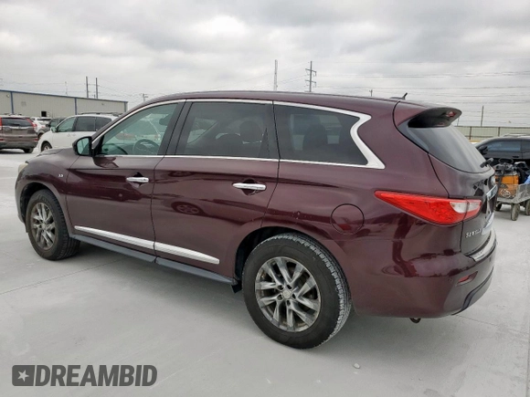 2014 Infiniti QX60 с VIN 5N1AL0MN4EC549719, выставлен на аукционе Copart как лот 58479945 с пробегом 157 320 миль миль и Чистый • Clean title. История ставок и продаж доступна на DreamBid. Изображение 2.