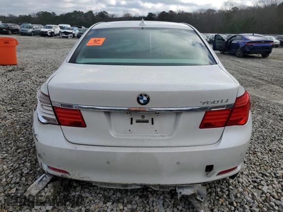 2010 BMW 7 Series 750Li с VIN WBAKB8C50ACY63368, выставлен на аукционе Copart как лот 87160534 с пробегом Не указан миль и Списание • Salvage title. История ставок и продаж доступна на DreamBid. Изображение 6.