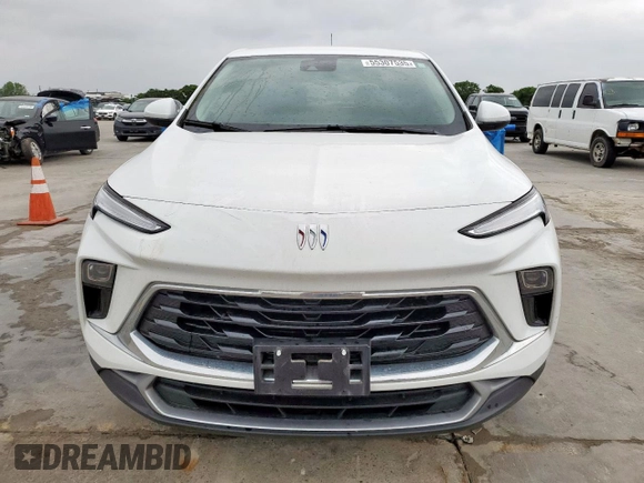 2024 Buick Encore GX Preferred with VIN KL4AMBSL2RB154572, listed as a Copart auction lot 55307535 with 26,722 mi miles and Salvage title. Bid and sale history available at DreamBid. Image 5.
