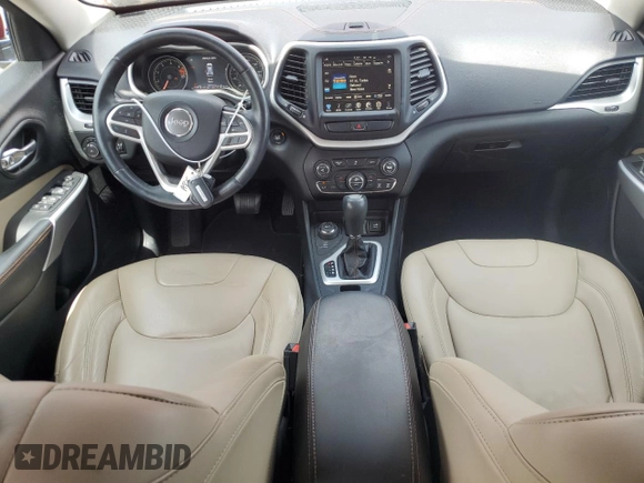 2017 Jeep Cherokee Limited z VIN 1C4PJMDB4HW599461, wystawiony jako Copart lot #56180745 z przebiegiem 42 874 mil mil oraz Szkoda całkowita • Salvage title. Historia ofert i sprzedaży dostępna na DreamBid. Obrazek 8.