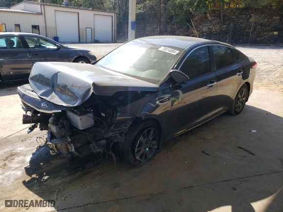 2017 Kia Optima LX 1.6T with VIN 5XXGT4L1XHG170765, listed as a Copart auction lot 78014084 with 119,583 mi miles and Salvage Title. Bid and sale history available at carsss.com. Image 1.
