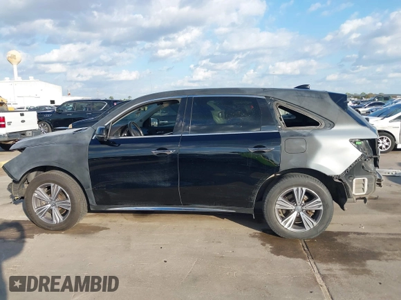 2019 Acura MDX with VIN 5J8YD4H33KL005886, listed as a IAAI auction lot 40896098 with 153,512 mi miles. Bid and sale history available at carsss.com. Image 15.