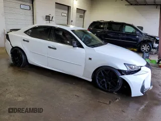 2018 Lexus IS 350 z VIN JTHCZ1D2XJ5014883, wystawiony jako Copart lot #42497315 z przebiegiem 88 267 mil mil oraz Szkody całkowita. Historia ofert i sprzedaży dostępna na DreamBid. Obrazek 4.