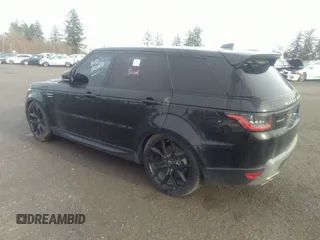 2020 Land Rover Range Rover Sport SE with VIN SALWG2SU5LA741348, listed as a IAAI auction lot 39484742 with 57,216 mi miles. Bid and sale history available at carsss.com. Image 3.