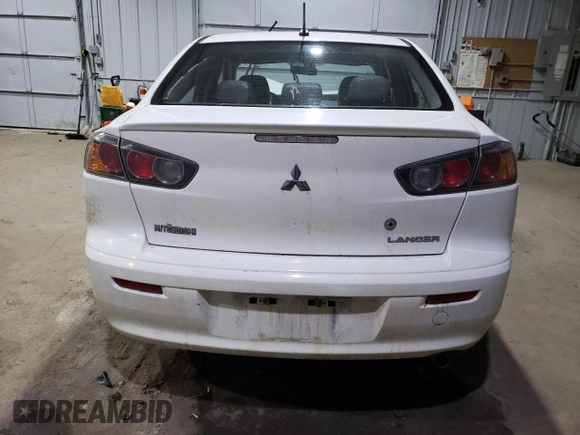 2011 Mitsubishi Lancer GTS with VIN JA32U8FW2BU036760, listed as a Copart auction lot 85325604 with 208,230 mi miles and Salvage Title. Bid and sale history available at carsss.com. Image 6.