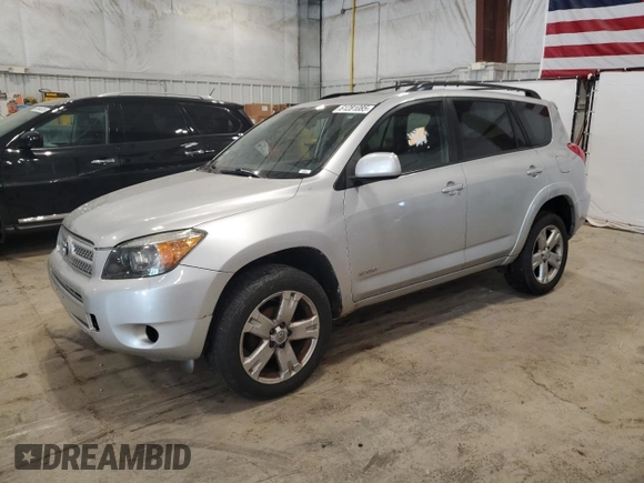 2007 Toyota RAV4 Sport with VIN JTMZD32V775039235, listed as a Copart auction lot 61281085 with 199,413 mi miles and Clean title. Bid and sale history available at DreamBid. Image 1.