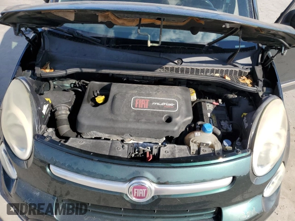 2015 FIAT 500L Urbana Trekking with VIN ZFBCFADHXFZ035105, listed as a Copart auction lot 81391264 with 79,737 mi miles and Salvage Title. Bid and sale history available at carsss.com. Image 12.