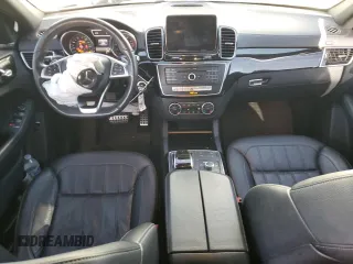 2017 Mercedes-Benz GLE 43 AMG with VIN 4JGDA6EBXHA905200, listed as a Copart auction lot 83072574 with 64,003 mi miles and Salvage title. Bid and sale history available at DreamBid. Image 8.