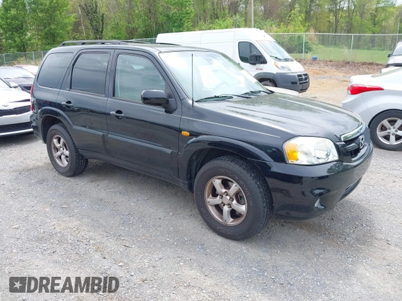 2005 Mazda Tribute S with VIN 4F2CZ96185KM16560, listed as a IAAI auction lot 42065748 with 84,584 mi miles and . Bid and sale history available at carsss.com. Image 1.