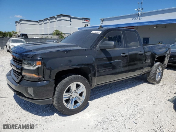 2018 Chevrolet Silverado 1500 Custom with VIN 1GCRCPEC9JZ327181, listed as a Copart auction lot 48752885 with 140,095 mi miles and Salvage Title. Bid and sale history available at carsss.com. Image 1.