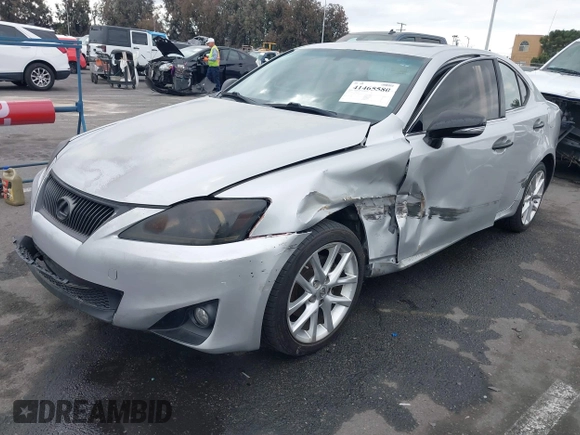 2012 Lexus IS 250 with VIN JTHCF5C22C5055027, listed as a IAAI auction lot 41465580 with 167,686 mi miles and . Bid and sale history available at DreamBid. Image 17.