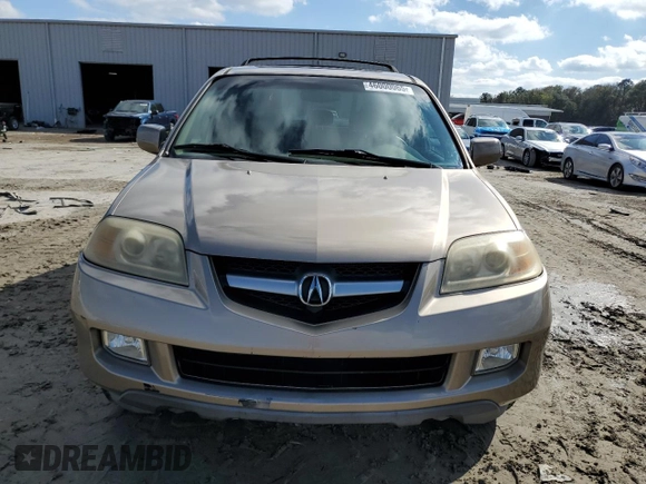 2004 Acura MDX Touring Pkg w/Navigation with VIN 2HNYD18804H547045, listed as a Copart auction lot 46000065 with 182,100 mi miles and Salvage Title. Bid and sale history available at carsss.com. Image 5.