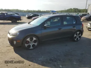 2011 Volkswagen Golf GTI w/Sunroof & Navi PZEV with VIN WVWHD7AJ4BW224055, listed as a Copart auction lot 64101625 with 150,121 mi miles and Clean title. Bid and sale history available at DreamBid. Image 1.