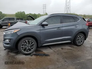 2021 Hyundai Tucson Ultimate with VIN KM8J3CAL7MU285442, listed as a Copart auction lot 59488505 with 17,720 mi miles and Salvage title. Bid and sale history available at DreamBid. Image 1.