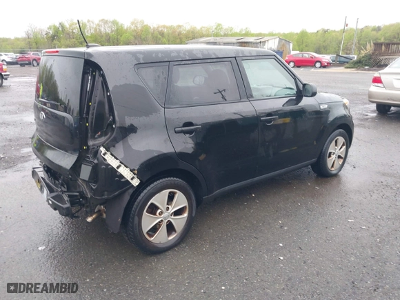 2015 Kia Soul with VIN KNDJN2A20F7810164, listed as a IAAI auction lot 41972815 with 97,095 mi miles. Bid and sale history available at carsss.com. Image 4.