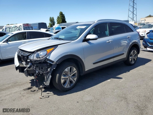 2019 Kia Niro EV EX with VIN KNDCC3LG2K5026541, listed as a Copart auction lot 70068474 with 36,829 mi miles and Salvage Title. Bid and sale history available at carsss.com. Image 1.