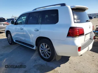 2011 Lexus LX 570 with VIN JTJHY7AX4B4060243, listed as a Copart auction lot 88865445 with 226,442 mi miles and Clean Title. Bid and sale history available at DreamBid. Image 2.