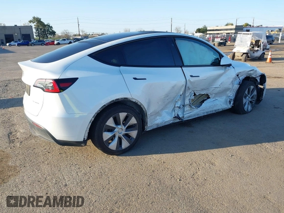 2023 Tesla Model Y Long Range with VIN 7SAYGDEE3PF817097, listed as a IAAI auction lot 41767294 with 64,047 mi miles and . Bid and sale history available at DreamBid. Image 4.