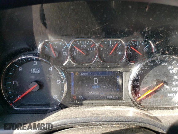 2014 Chevrolet Silverado 1500 LT with VIN 3GCPCREH3EG436823, listed as a Copart auction lot 49597995 with 258,666 mi miles and Salvage Title. Bid and sale history available at DreamBid. Image 9.