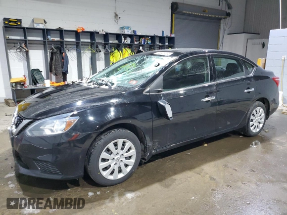 2019 Nissan Sentra S with VIN 3N1AB7AP4KY333882, listed as a Copart auction lot 88328655 with 83,326 mi miles and Salvage Title. Bid and sale history available at DreamBid. Image 1.