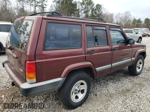 2000 Jeep Cherokee with VIN 1J4FT48S6YL200707, listed as a Copart auction lot 44689105 with 80,484 mi miles and Salvage title. Bid and sale history available at DreamBid. Image 3.