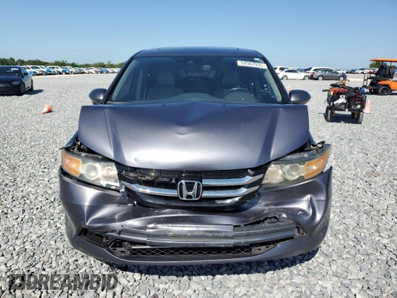 2016 Honda Odyssey EX-L with VIN 5FNRL5H6XGB104351, listed as a Copart auction lot 52507935 with 154,718 mi miles and Salvage Title. Bid and sale history available at DreamBid. Image 5.