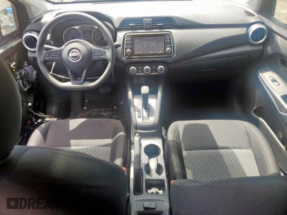 2023 Nissan Versa S with VIN 3N1CN8DV5PL852699, listed as a Copart auction lot 58822625 with 13,384 mi miles and Salvage title. Bid and sale history available at DreamBid. Image 8.