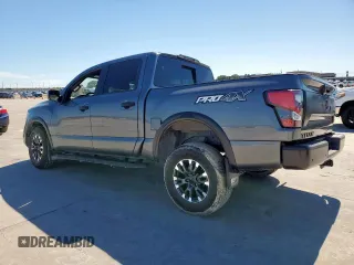 2023 Nissan Titan SV with VIN 1N6AA1ED1PN104669, listed as a Copart auction lot 57954215 with 40,955 mi miles and Salvage title. Bid and sale history available at DreamBid. Image 2.