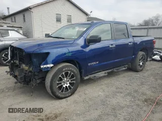2021 Nissan Titan SL z VIN 1N6AA1EDXMN502930, wystawiony jako Copart lot #48567535 z przebiegiem 40 040 mil mil oraz Szkoda całkowita • Salvage title. Historia ofert i sprzedaży dostępna na DreamBid. Obrazek 1.