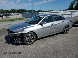 2023 Hyundai Elantra SEL with VIN 5NPLS4AG8PH113542, listed as a Copart auction lot 59941995 with 45,719 mi miles and Salvage title. Bid and sale history available at DreamBid. Image 1.