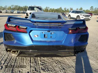 2023 Chevrolet Corvette 1LT with VIN 1G1YA2D46P5117063, listed as a Copart auction lot 80717294 with Not provided miles and Salvage title. Bid and sale history available at DreamBid. Image 6.