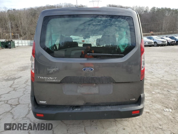 2020 Ford Transit Connect XL with VIN NM0GE9E29L1460302, listed as a Copart auction lot 47608165 with 36,221 mi miles and Salvage title. Bid and sale history available at DreamBid. Image 6.
